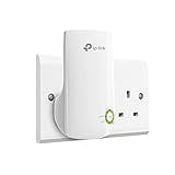 TP-Link N300 Universal Wi-Fi Range Extender, Broadband/Wi-Fi Booster, Plug and Play, WPS, UK (TL-WA854RE)