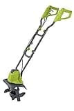 Garden Gear Electric Garden Tiller, Adjustable Cultivator & Rotavator to Break Up Soil for Lawn, Vegetable Patch & Allotment, 1050W