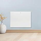 Purus White Eco Electric Radiator Panel Electric Heater Bathroom Safe Plug In Heater Setback Timer Lot 20 & Advanced Thermostat Control Wall Mounted or Floor Standing Low Energy Panel Heater