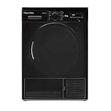 Russell Hobbs RH8CTD701B Freestanding Condenser Dryer, DelayStart, 8 kilograms, rpm 1400, Black, Noise level: decibels 69