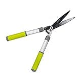 Premium Heavy Duty Garden Shears - Hedge Shears with Advanced Geared Mechanism, Lightweight Anti-Slip Handles, Razor-Sharp Blades and Rust-Resistant Steel, 560mm, Davaon Pro