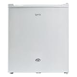 Igenix IG3751 Table Top Mini Freezer with 33 Litre Capacity, 4* Freezer Rating, Ideal for Additional Freezer Space with 1 Wire Shelf, Reversible and Lockable Door, White