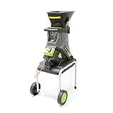 The Handy THISWB Electric Garden Shredder with 40L Collection Box for Woody Prunings and Soft Cuttings 2500W - 2 Year Warranty