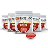 Tassimo Kenco Americano Grande XL Coffee Pods, 16 Count (Pack of 5), (Total 80 Drinks)