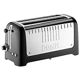 Dualit 46025 2 Slot Long Lite Toaster - Black