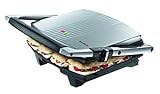 Breville Sandwich/Panini Press & Toastie Maker | 4-Slice | Non-stick-coated aluminium plates | Stainless Steel [VST026]