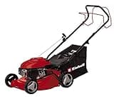 Einhell 3404821 Petrol Lawn Mower (1.2 kW, 1 Cylinder 4-Stroke Engine (OHV), 7-Level Central Cutting Height Adjustment 25 - 60 mm, Disengageable Rear-Wheel Drive), 100.0 cm*123.0 cm*51.0 cm