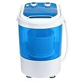 Display4top Portable Mini Washing Machine Spin Cycle W/Basket,3.2KG