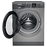 NSWF743UGGUKN Washing Machine 7Kg Load 14 Spin Graphite A