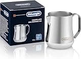 De'Longhi DLSC060 ECO 311.W / BK / R / B milk jug, 18/8 stainless steel, 350 ml