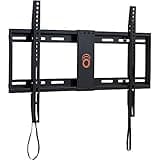 ECHOGEAR Low Profile Fixed TV Wall Mount Bracket for most 32-80 inch TVs - Holds TV 3.2 cm from the Wall - Great for LED, LCD, OLED and Plasma Flat Screen TVs - EGLL1-B2