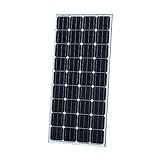 160W Photonic Universe monocrystalline solar panel with 5m of solar cable, for charging a 12V battery in a motorhome, caravan, campervan, RV, boat or yacht, or off-grid/backup solar power systems