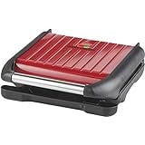 George Foreman Medium Red Steel Grill 25040