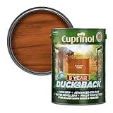 Cuprinol Ducksback 5 Year Waterproof for Sheds and Fences, 5 L - Autumn Gold