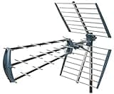 Labgear LAB450T Very High Gain TV Aerial, Silver/Black